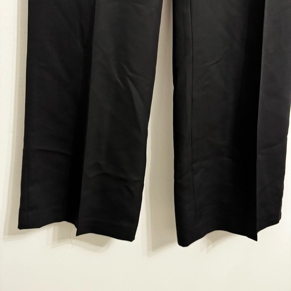 CALVIN KLEIN Women's Wide Leg wool blend Pants Size 8 like new - Picture 3 of 13